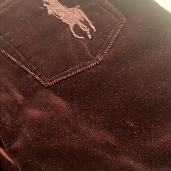 RALPH LAUREN Hampton Red Velvet Pants - Picture 9 of 16
